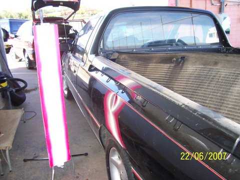 Truck Bed Before